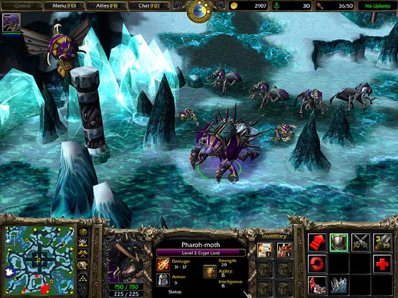 how to customize key setting in warcraft 3